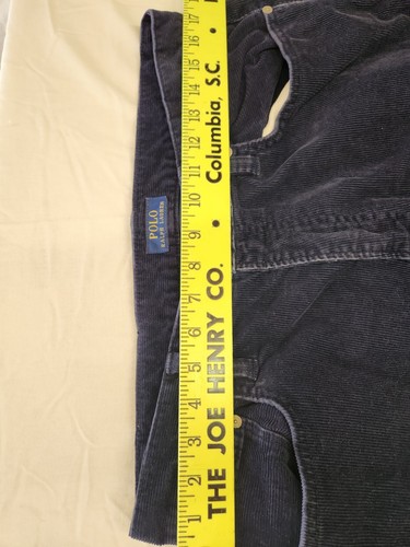Polo Ralph Lauren Cordhose 34x32 Navy Straight Classic Fit Preppy Old Money - Bild 7 von 10