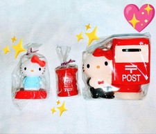 Sanrio Hello Kitty Ceramic Post Office Piggy Bank Rare Vintage Collectible