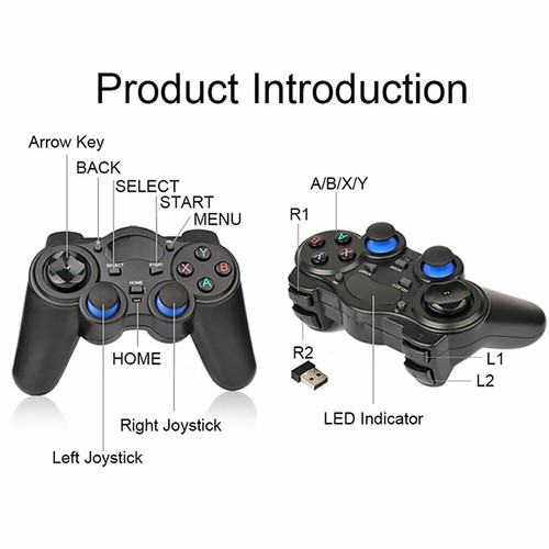 2.4G Wireless Controller Gaming Gamepad Joystick für Android Tablet Handy PC TV - Bild 3 von 9