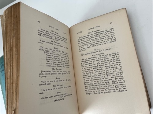 Dramatic Works Gerhardt Hauptmann Vol.2, 3 & 4 Authorised Edition 1913 Paperback - Imagen 18 de 24