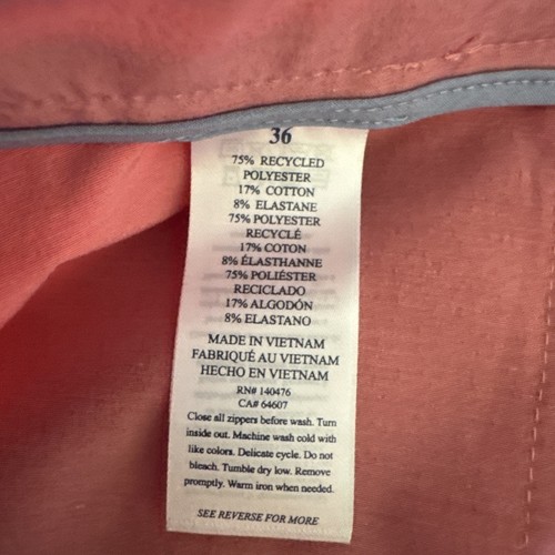 Faherty Belt Loop All Day 9” Shorts Faded Flag Red Men’s Size 38* NWT - Picture 8 of 12