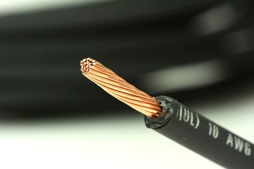 Filo pannello solare fotovoltaico TEMCo 10 AWG 30 piedi nero UL 4703 - Made in USA - Foto 2 di 6