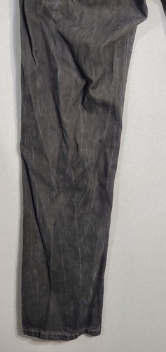 Decibel Jeans 34 x 32 Herren schwarz Denim distressed Baumwolle tiefe Taschen Hose grau - Bild 8 von 14