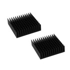 2 x pcs  aluminium Refroidisseur radiateur dissipateur 40 x 40 x 11mm N8U35696