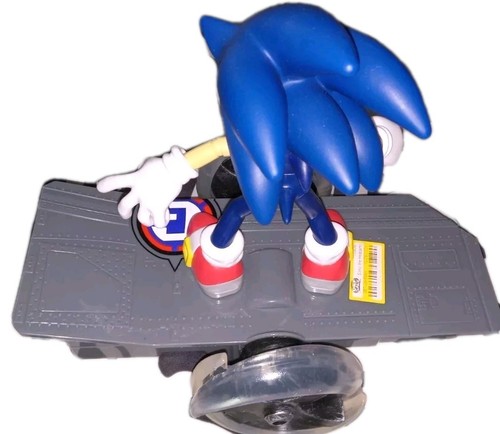 Sonic the Hedgehog Sonic 2 Movie Sonic Speed RC Vehicle Toy No Remote / UNTESTED - Picture 3 of 5