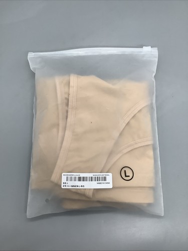Women's Skin Color/Nude Tank Top w/ Straps - For Under Clothes - Size L - NEW - Picture 5 of 5