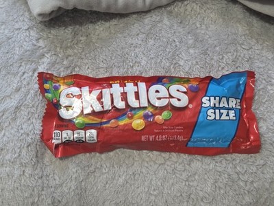 NEW Unopened Skittles candy bag - Green Apple flavor - Share Size 4 oz.