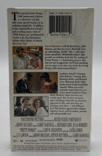 Pretty Woman VHS (1990) Movie Richard Gere Julia Roberts NEW Sealed - Picture 2 of 4