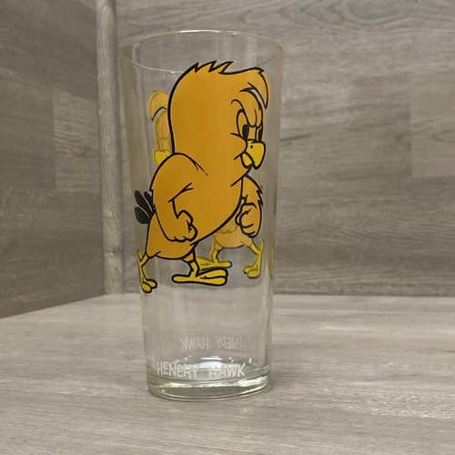 1973 Henry Hawk Pepsi Glass Warner Bros