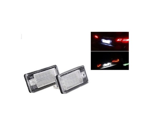 DECODED 18 LED License Plate Light Lamp For Audi A3 S3 A4 S4 A6 C6 A8 S8 Q7 FREE - Picture 5 of 13