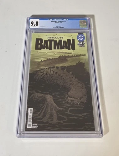 Absolute Batman #12 CGC 9.8 Graded Cover A 1st Print Nick Dragotta Killer Croc
