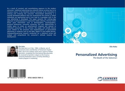 Personalized Advertising Elio Keko