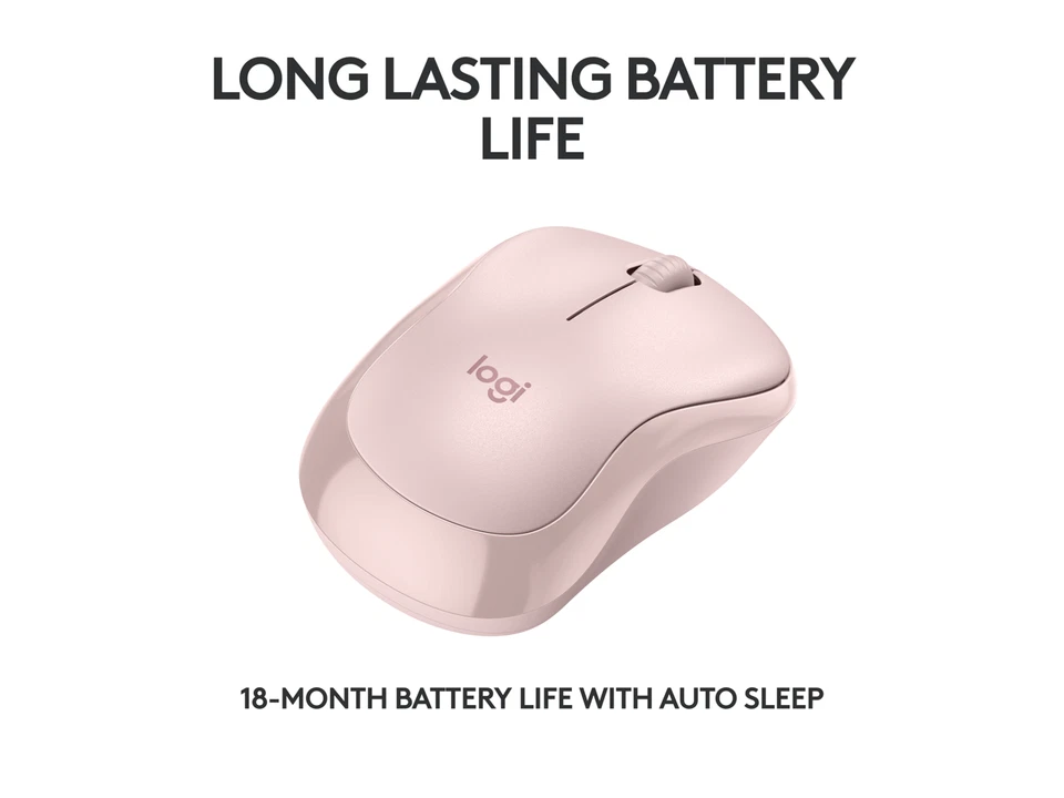 Logitech M240 Silent Bluetooth Mouse, Wireless, Compact, Portable, Smooth - Image 4 of 4