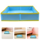 2 Pcs Children's Space Sandbox Foldable Tray Collapsible Kids Pit