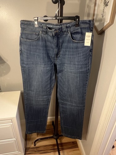Duluth NWT Ballroom Double Flex Jeans Mens 38x34 Relaxed Fit Stretch Denim Pants