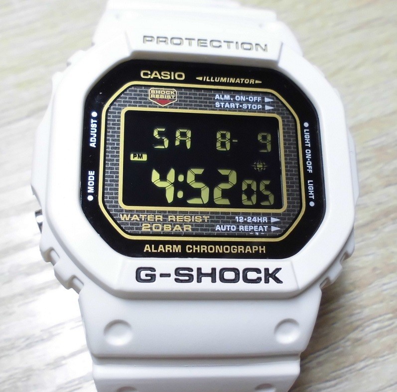 G-SHOCK DW-5025B 25周年限定 付属品完備 デッドストック未使用 CASIO G-SHOCK DW-5025B 25th Anniversary Limited White Gold