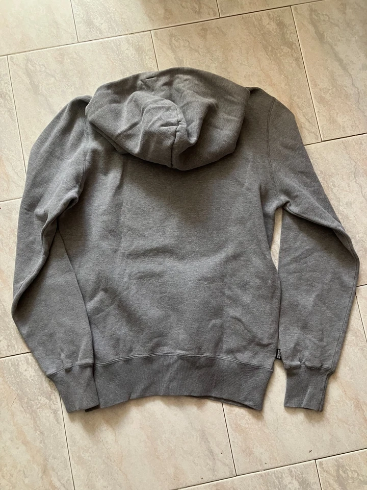 Franklin & Marshall – S – Felpa con cappuccio grigio uomo - Imagen 2 de 4