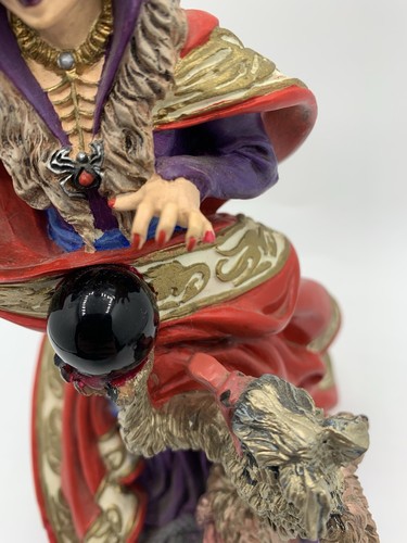 Vintage “The Sorceress” Quest For The Crystal  Danbury Mint  Figurine Weird - Picture 16 of 19