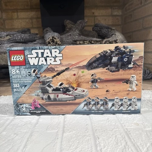 LEGO Star Wars 40755 Imperial Dropship vs Rebel Scout Speeder New Sealed 8+...