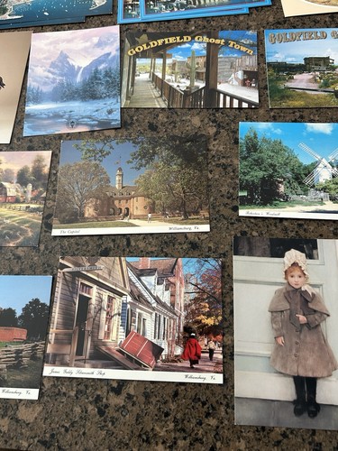 Lote 34 postales/tarjetas fotográficas, sin usar - Imagen 5 de 11