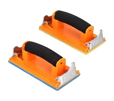 Sanding Block Hand Sander with Spong Handle, Perfect for 9 x 3.6 inch Sandpaper