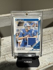 2024 Panini Donruss Donruss Threads Jared Goff #DTH-JGO (MEM) Detroit Lions