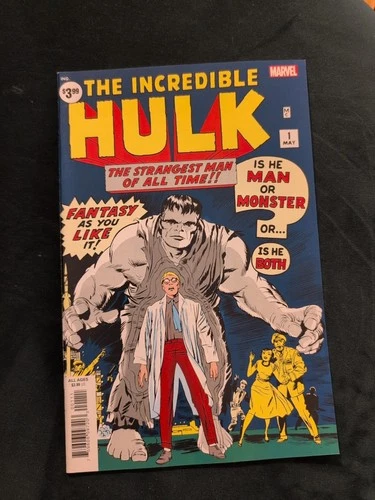 INCREDIBLE HULK #1 FACSIMILE EDITION VARIANT