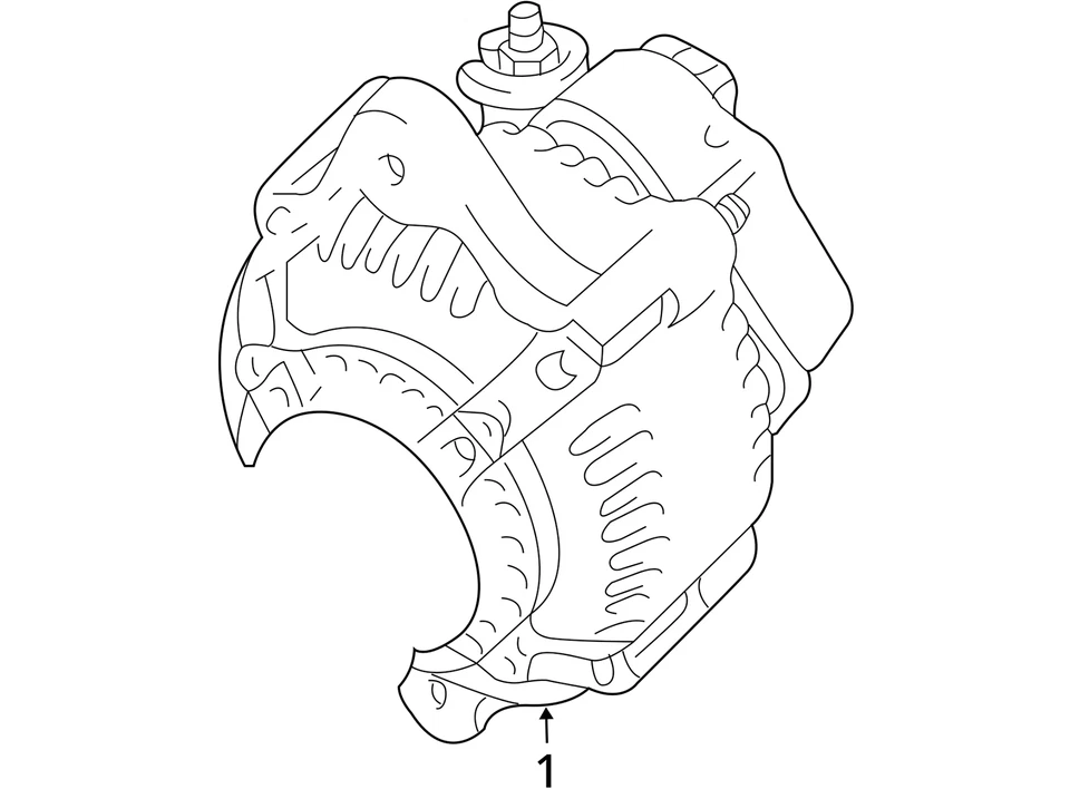 Toyota 4runner 2010 alternador generador conjunto de carga motor fabricante original XAD40 Foto 4 de 4