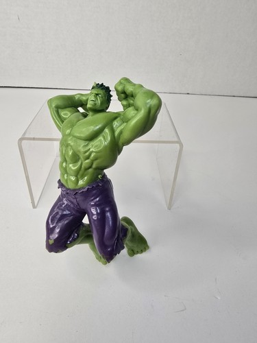 Marvel Incredible Hulk Modellino 2013 Swimways Corp. Leaping Smash 5" - Foto 1 di 8
