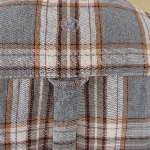 Fat Face Mens Shirt Size XL Brown & Grey Check Cotton Long Sleeves Casual Wear - Picture 9 of 10