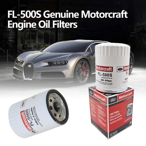 4Pcs Genuine Motorcraft Professional Engine Oil Filters FL-500S AA5Z-6714-A AU - Picture 3 of 8