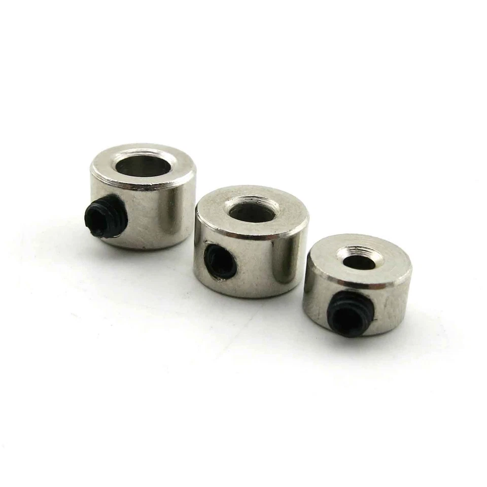 Shaft Collar Stainless Steel Clamp Collar M3 Grub Screw ID-φ1.05-5.05mm Modeling - Image 4 of 4