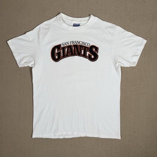 Vintage 90er San Francisco Giants "You Gotta Love These Kids" T-Shirt Größe M weiß