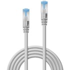 Kabel Ethernet LAN LINDY 47688 szary 1 m
