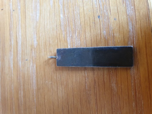 .925 Sterling Silber 14,9g INGOT Anhänger Sheffield 1977 Juwelier Initiale C BL - Bild 5 von 10