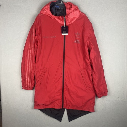 Adidas Star Wars Jacket Rain Windbreaker Palpatine Reversible Rain Parka Medium - Picture 3 of 10