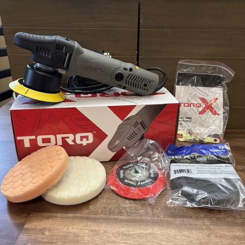 TORQ X TORQX Chemical Guys Random Orbital Polisher Car Detailer, used three x.