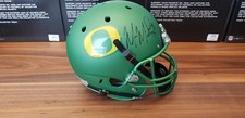 Marcus Mariota Signed Oregon Ducks Full Size Matte Green Replica Helmet BAS