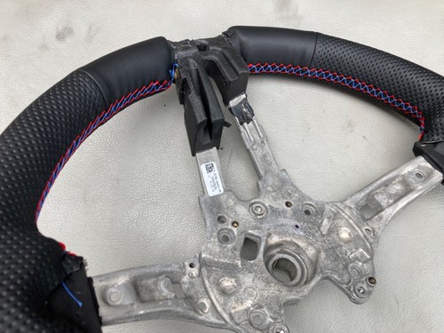 Genuine 2012 OEM BMW M-SPORT F36 + Others Leather Retrimmed Steering Wheel - Picture 4 of 14
