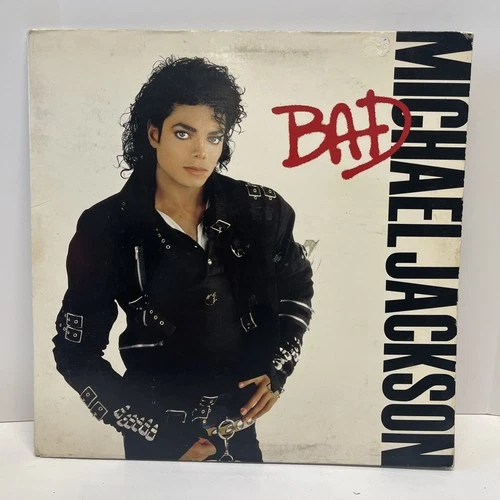 VTG 1987 Michael Jackson BAD Vinyl Record Album 12” #40