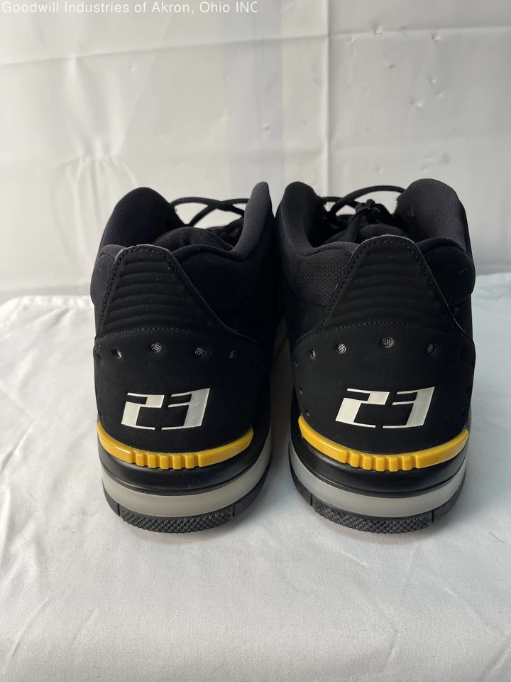 Gently Loved Air Jordan Big Fund "Black University Gold" Men's Sneakers- Size 13 - Image 2 of 4