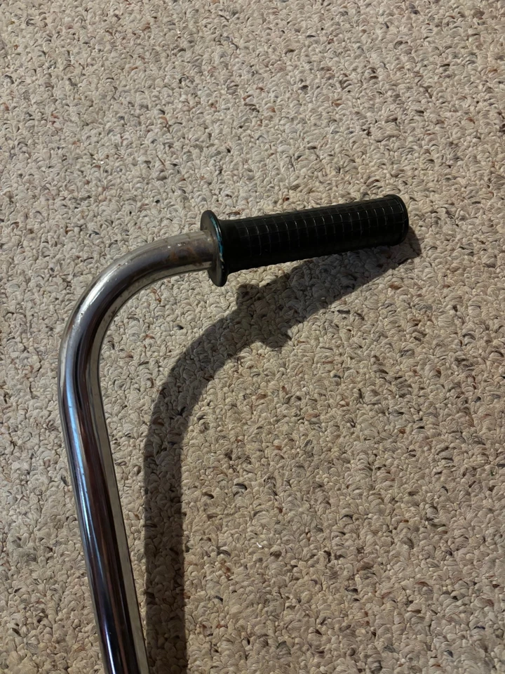 Manillar de minibicicleta Ruttman vintage principios de los años 70 con acelerador y empuñaduras Foto 3 de 4