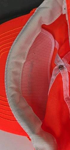 Fliegermütze Windsor Airmotive Nylon Seil Vintage Snapback Orange Cap - Bild 7 von 9