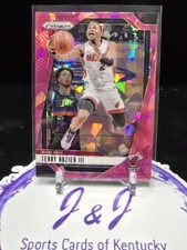 2024-25 Panini Prizm - #142Terry Rozier III - Pink Cracked Ice Prizm - Heat NM 
