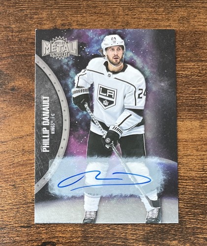 2021-22 Skybox Metal Universe Silver Auto Phillip Danault #58 Auto Kings