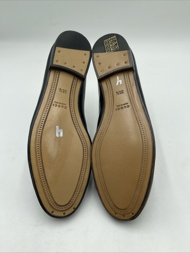 Women’s Gucci Brixton Horsebit Loafers Black Size 35.5 - Picture 5 of 5