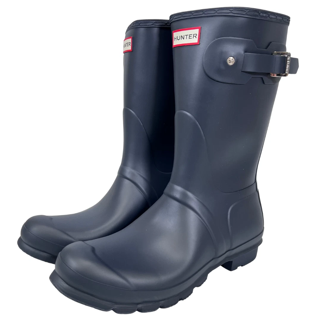 Hunter Original Short Blue Boots for Women for sale | eBay