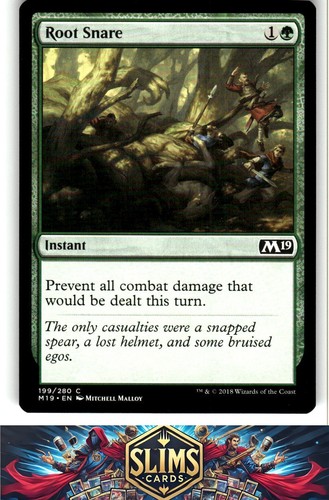 Magic the Gathering MTG Core Set 2019 Root Snare #199 Buy 2 Get 1 - Picture 1 of 2