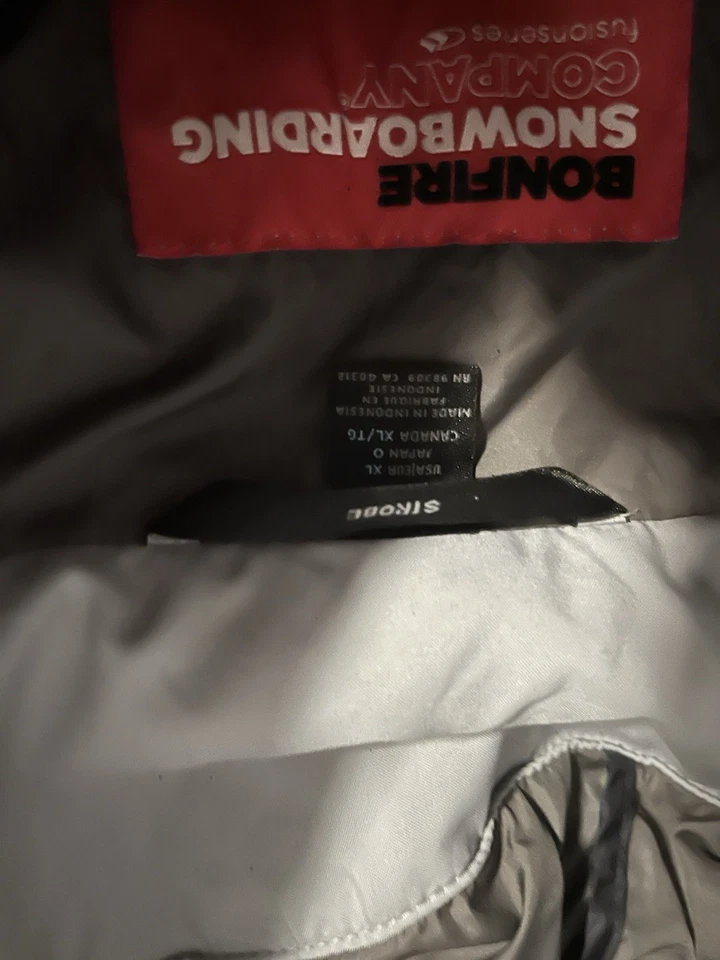 Jaqueta de snowboard masculina Bonfire Fusion Series Strobe - Imagem 3 de 3