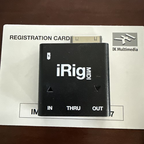 IK IRig Multimedia MIDI Interface for iPhone/iPod touch/iPad - Never Used - Picture 2 of 8